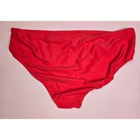 Wild Fable Red Low Rise Medium Civerage Bikini Bottom 1X - Picture 2 of 3